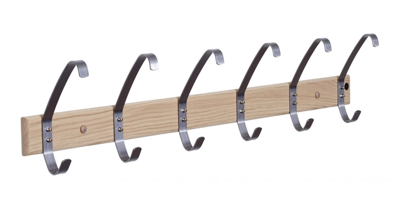 FURBO Rock – knagerække, 88 cm. Eg