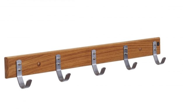 FURBO Ricky – knagerække, 72 cm. Eg