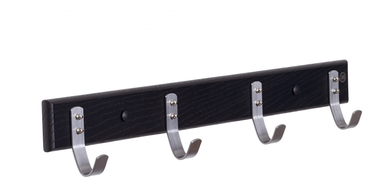 FURBO Ricky – knagerække, 56 cm. Sort