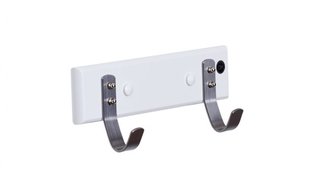 FURBO Ricky – knagerække, 24 cm. Hvid