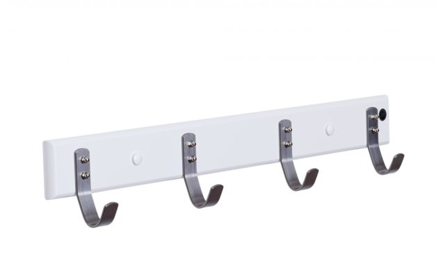 FURBO Ricky – knagerække, 56 cm. Hvid