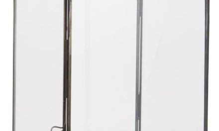 IB LAURSEN Christian lanterne – sort metal og glas