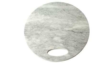 Marmor skærebræt grå.