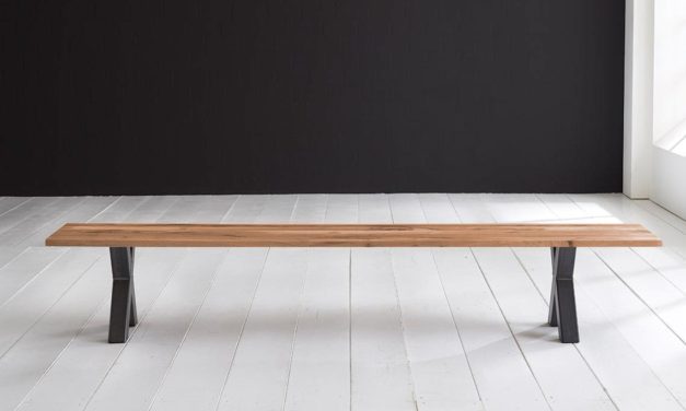 Concept 4 You Spisebordsbænk – Freja ben 180 x 40 cm 3 cm 01 = olie