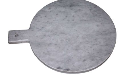 Marmor skærebræt grå.