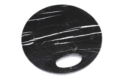 Marmor skærebræt sort.