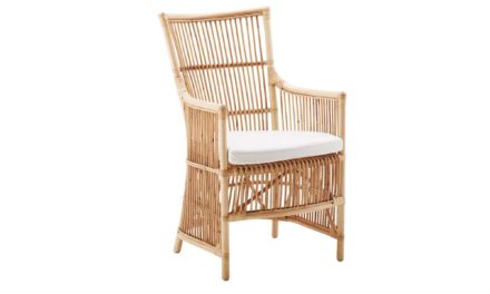 SIKA DESIGN Davinci lænestol inkl. hynde – Natur