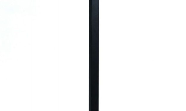 Confetti stumtjener – sortlakeret eg