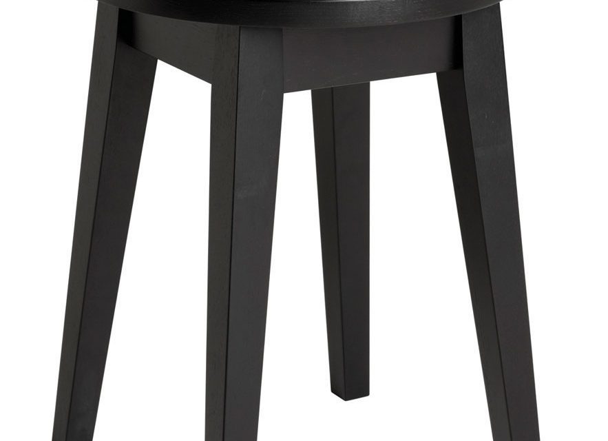 Confetti skammel – sort eg