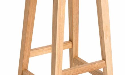 Confetti barstol – olieret eg