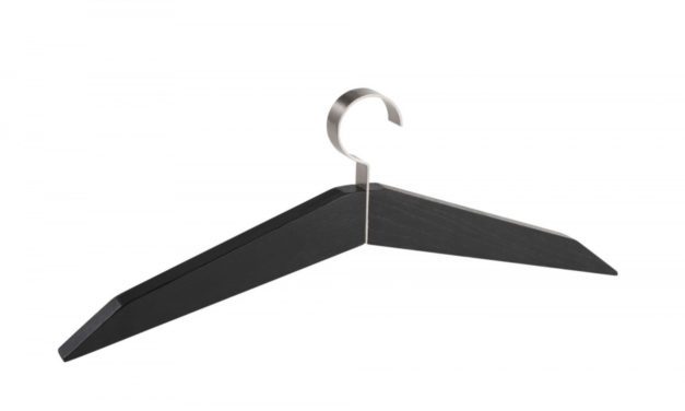 Confetti tøjbøjle – sort eg