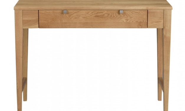 Confetti konsolbord – olieret eg, m. skuffe