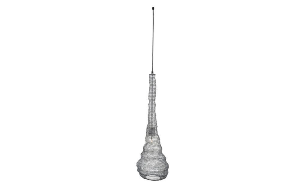 CANETT Oscar hængelampe – antikgrå jern, håndlavet