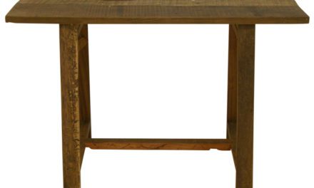 SJÄLSÖ NORDIC Rustikt træbord i genbrugstræ