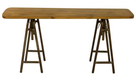 SJÄLSÖ NORDIC Konsol- eller skrivebord i genbrugstræ