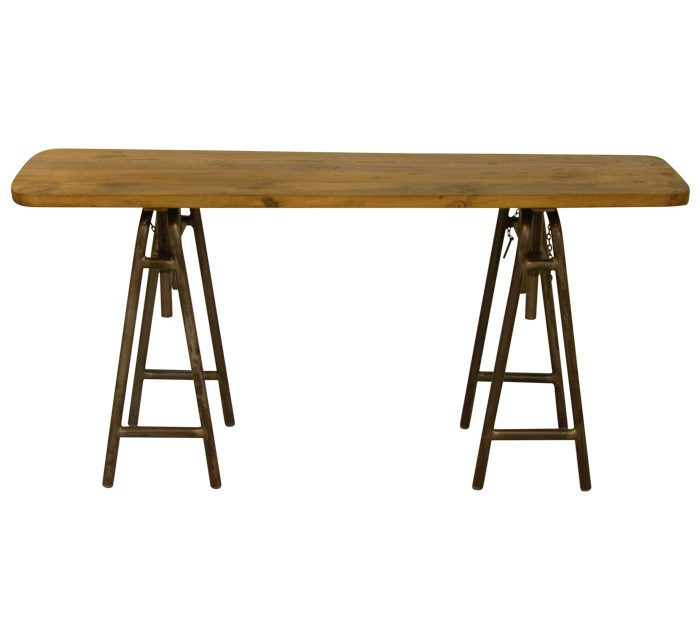 SJÄLSÖ NORDIC Konsol- eller skrivebord i genbrugstræ