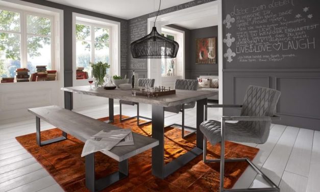 BODAHL Woodstock plankebord – bark kant, m. udtræk 180 x 100 cm U-ben