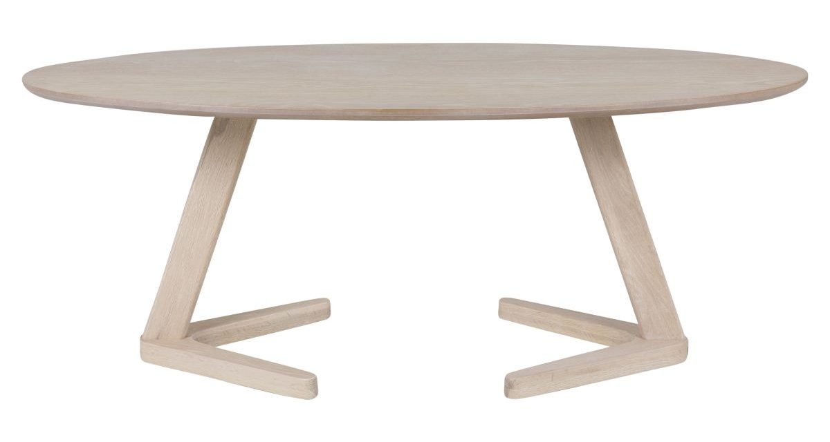 CANETT Ollie sofabord – Oval Eg