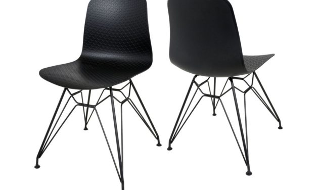 CANETT Paris spisebordsstol – Sort