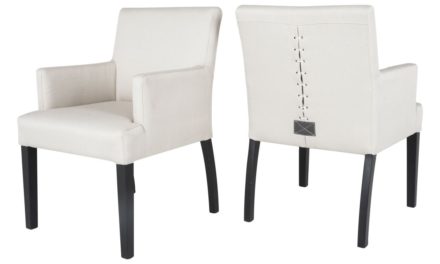 CANETT Matti spisebordsstol m. armlæn – Beige