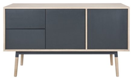 CANETT Milton skænk 2 låger 2 skuffer