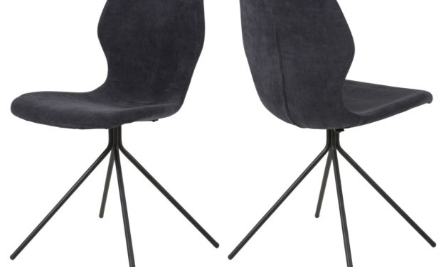 CANETT Tristian spisebordsstol – Mørkeblå