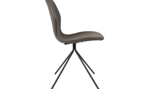 CANETT Tristian spisebordsstol – Gråbrun