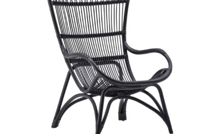 SIKA DESIGN Monet lænestol – Sort