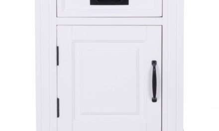 CANETT Florenzio sengebord 1 låge 1 skuffe