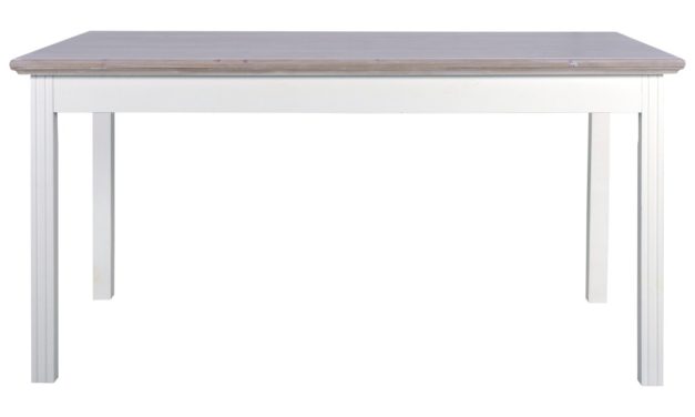 CANETT Florenzio spisebord – Hvidvasket