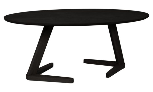 CANETT Ollie sofabord – Oval Sort