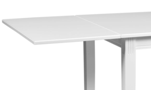 Wittskar tillægsplade – Hvidt træ, 45 cm tillæg