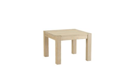 Texas hjørnebord i sæbebehandlet eg