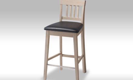 Texas barstol i sæbebehandlet eg