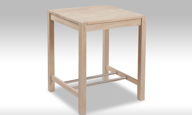 Texas barbord i sæbebehandlet egetræ – lille