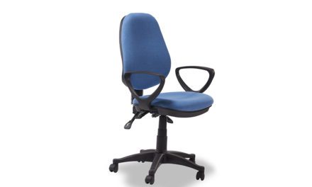 Metro blå kontorstol