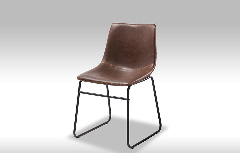 Indiana Spisebordsstol – Mørk Brun