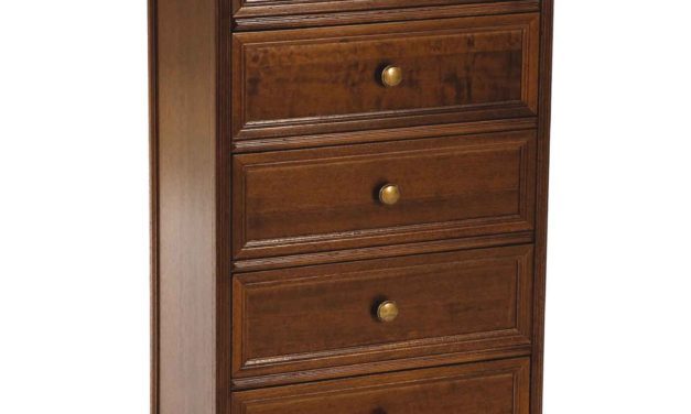 Torino kommode – Lakeret træ, 5 skuffer