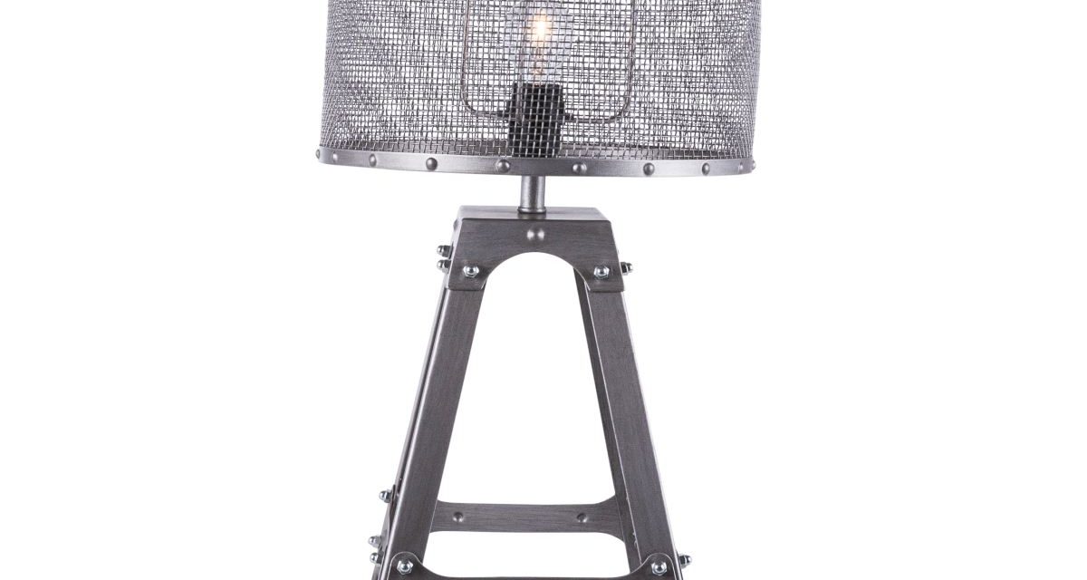 CANETT Octavio bordlampe – Antik grå