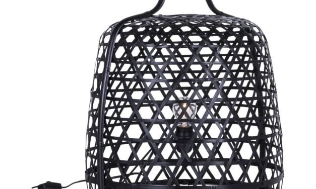 CANETT Octavio gulvlampe – Sort