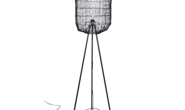 CANETT Octavio gulvlampe – Sort