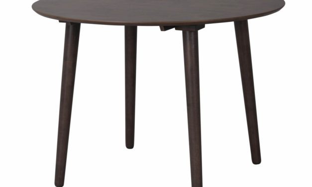 Lotta spisebord – brun, rund (Ø106)