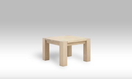 Verona Hjørnebord i sæbebehandlet eg