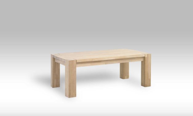 Verona Sofabord i sæbebehandlet eg