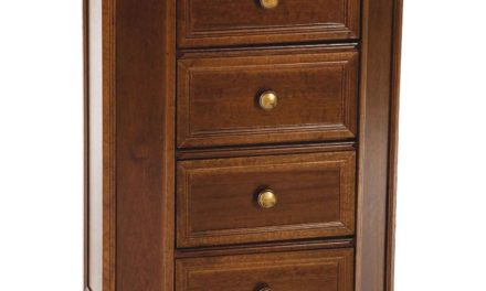 Torino kommode – Lakeret træ, 4 skuffer