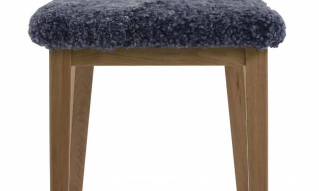 Dylan barstol – lakeret eg, fåreskindshynde