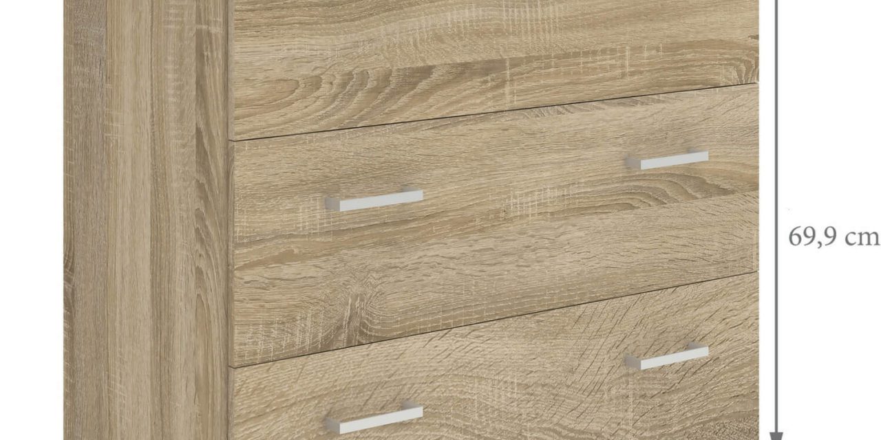 Space kommode 3 skuffer Eg