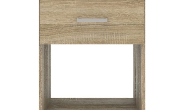 Space natbord m. 1 skuffe og 1 rum – Eg