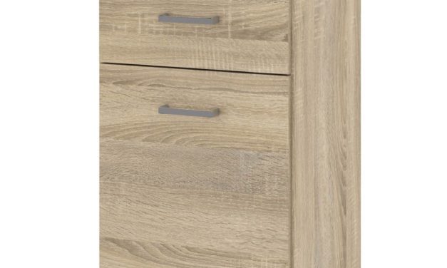 Space natbord m. 2 skuffer – Eg