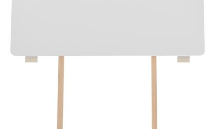 Irma tillægsplade, hvid